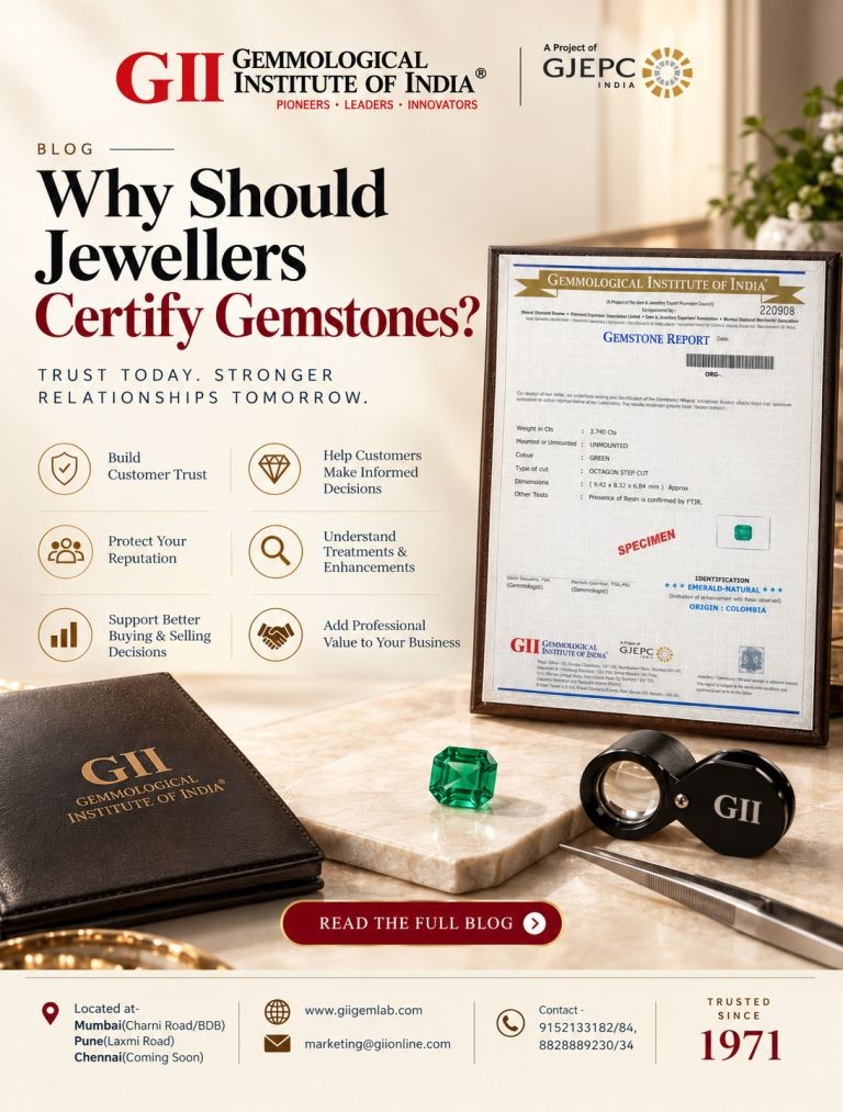 Why Should Jewellers Certify Gemstones